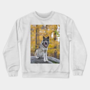 Timber Wolf Crewneck Sweatshirt